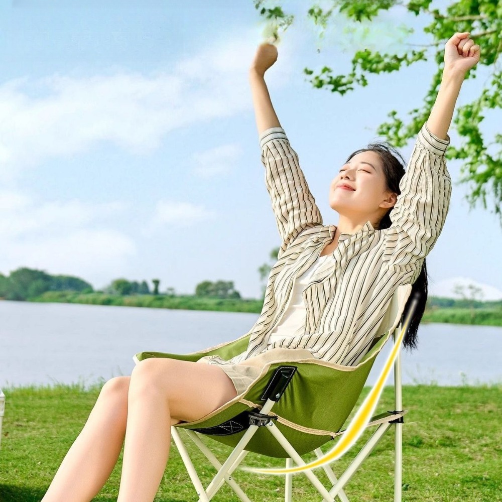 Outdoor Folding Chair High-val - Outdoor Camping High Chair ulasan dan harga