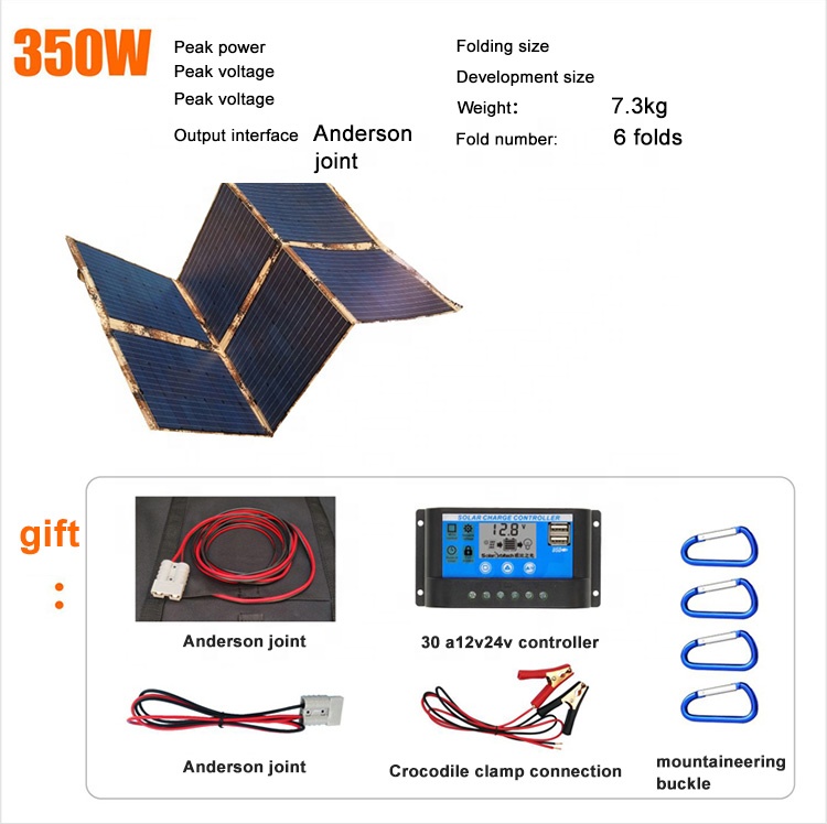 350W Flexible Monocrystalline  - Portable Power Station ulasan dan harga