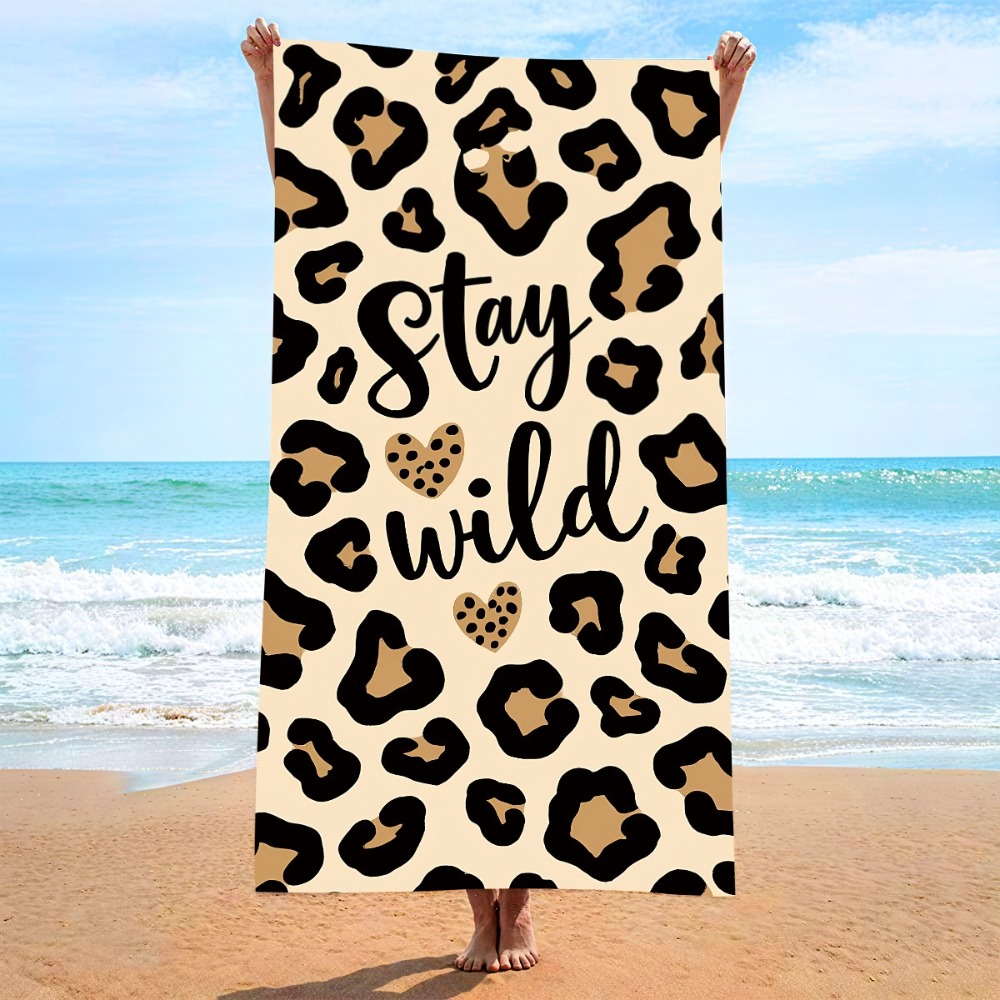 Leopard Print Printing Quick-d - Outdoor Camping Blanket ulasan dan harga