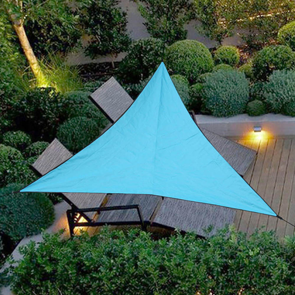 6x6x6m Triangle Sun Shelter Wa - Waterproof Tarp Shelter ulasan dan harga