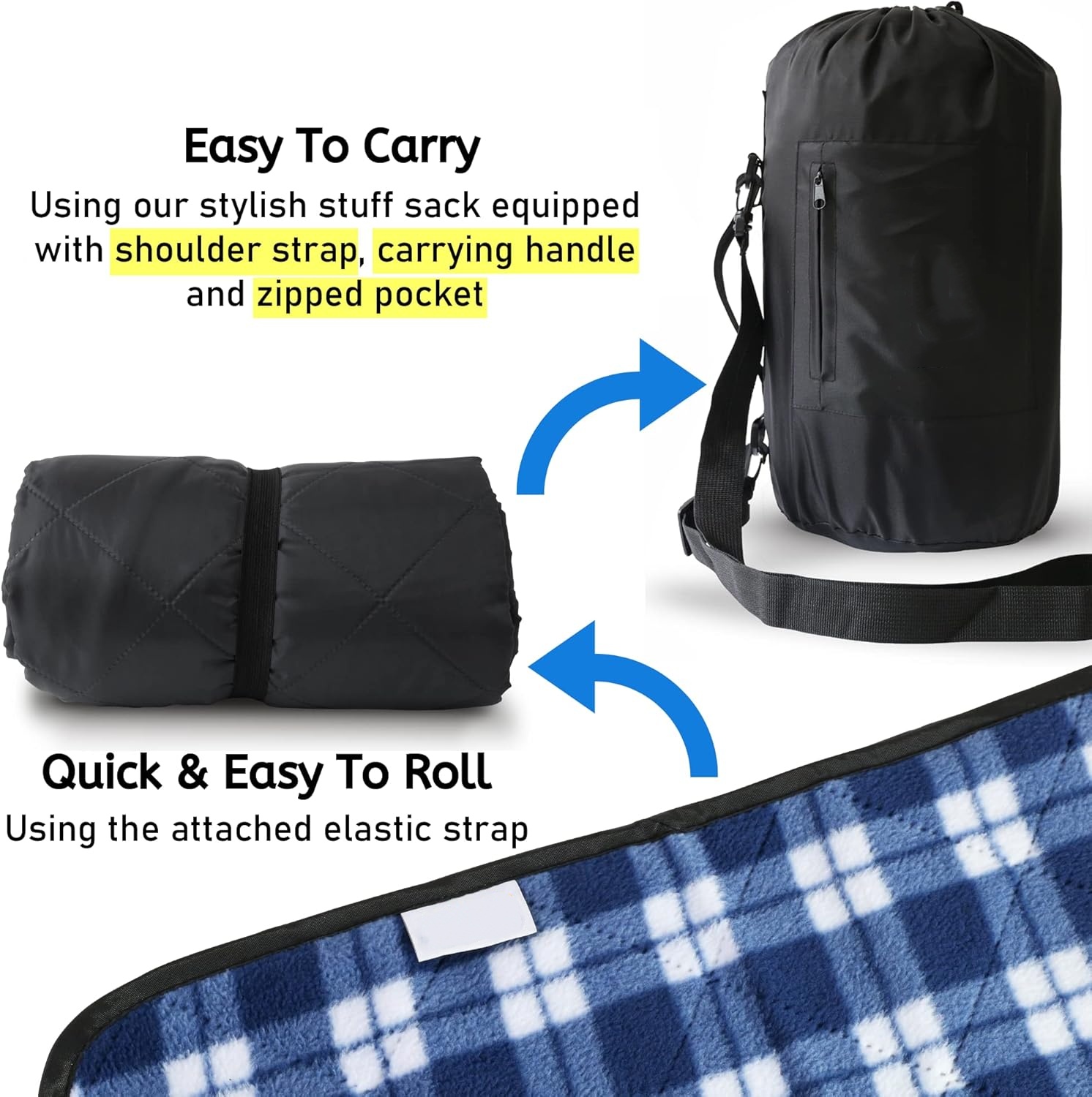 Large Waterproof Outdoor Blank - Outdoor Camping Blanket ulasan dan harga