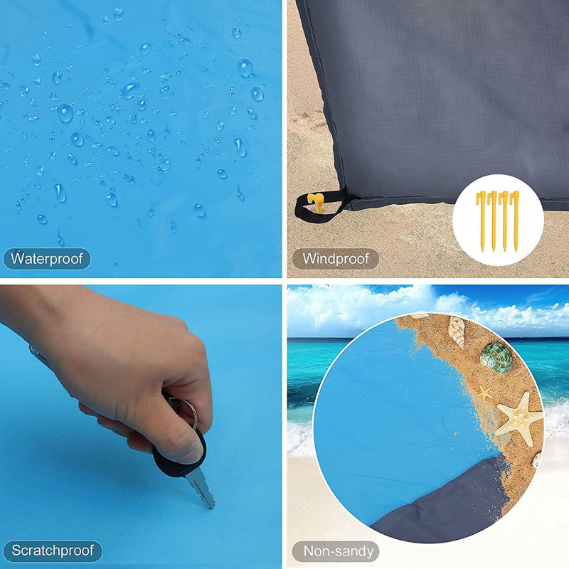 New outdoor camping beach mat, - Outdoor Camping Rug ulasan dan harga