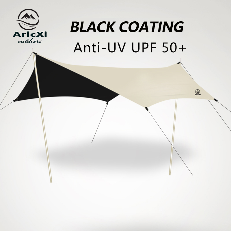 Aricxi Black Coating  Tarp Out - Waterproof Tarp Shelter ulasan dan harga