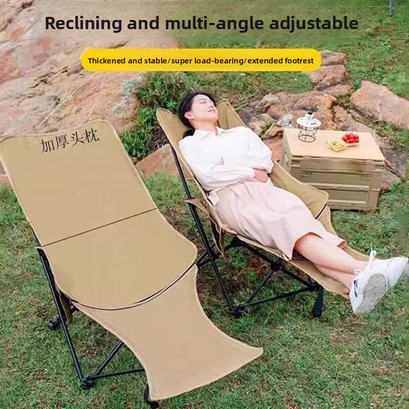 Moon chair with four adjustabl - Outdoor Camping High Chair ulasan dan harga