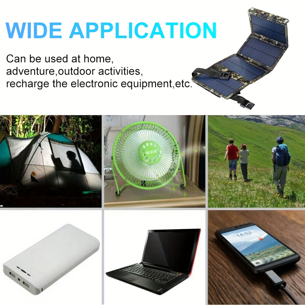 [Solar Panel] 80W Portable Fol - Outdoor In Camping ulasan dan harga