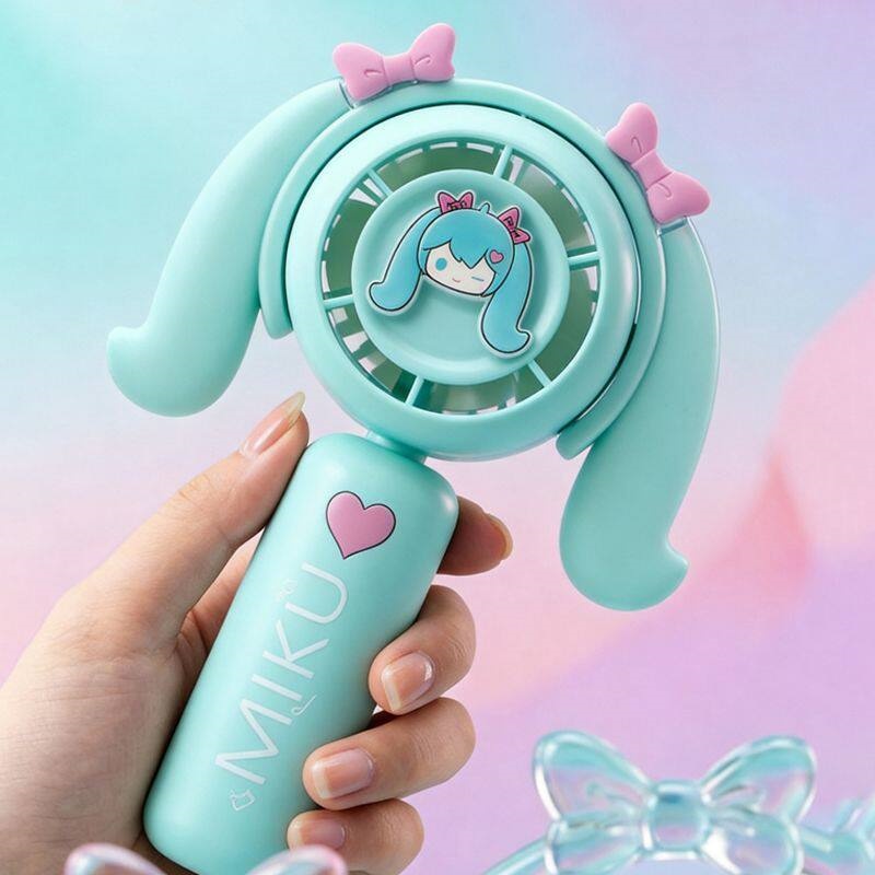 Hatsune Miku Mini Handheld Fan - Outdoor Camping Japan ulasan dan harga