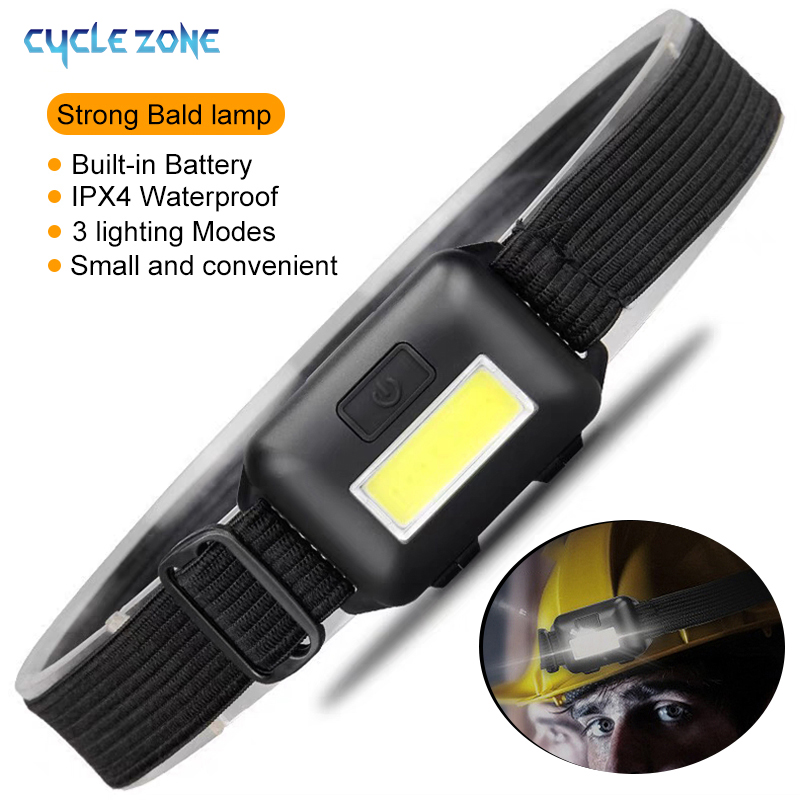 Mini Headlight COB LED Headlam - Outdoor Camping Zone ulasan dan harga
