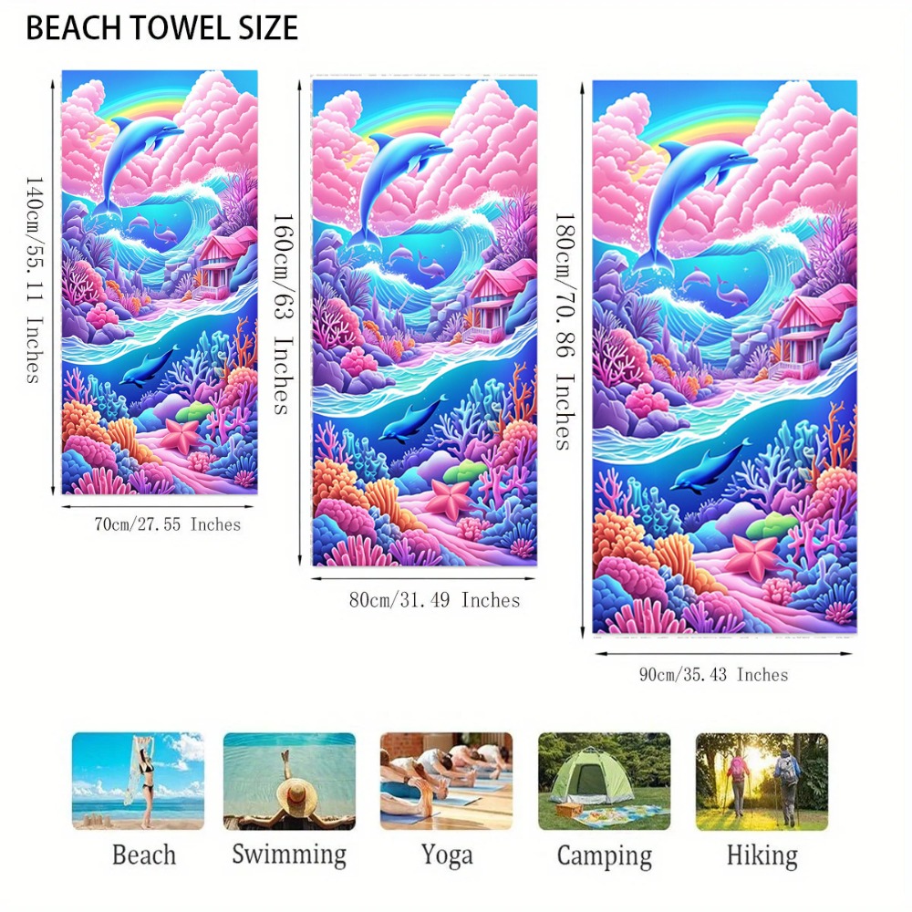 Leopard Print Bath Towel 70x14 - Outdoor Camping Blanket ulasan dan harga