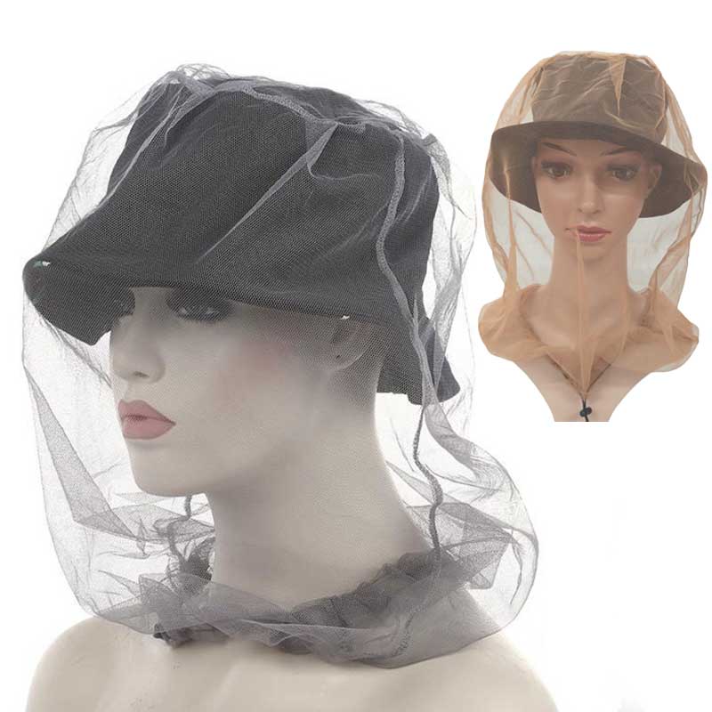 Outdoor Mosquito Head Mesh Net - Outdoor Yurt Camping ulasan dan harga