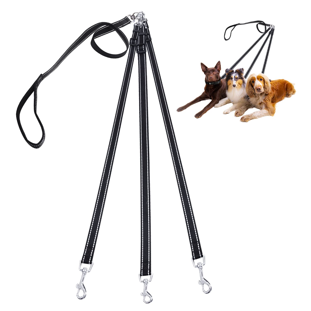 Durable 3-in-1 Nylon Dog Leash - Outdoor Camping Carpet ulasan dan harga