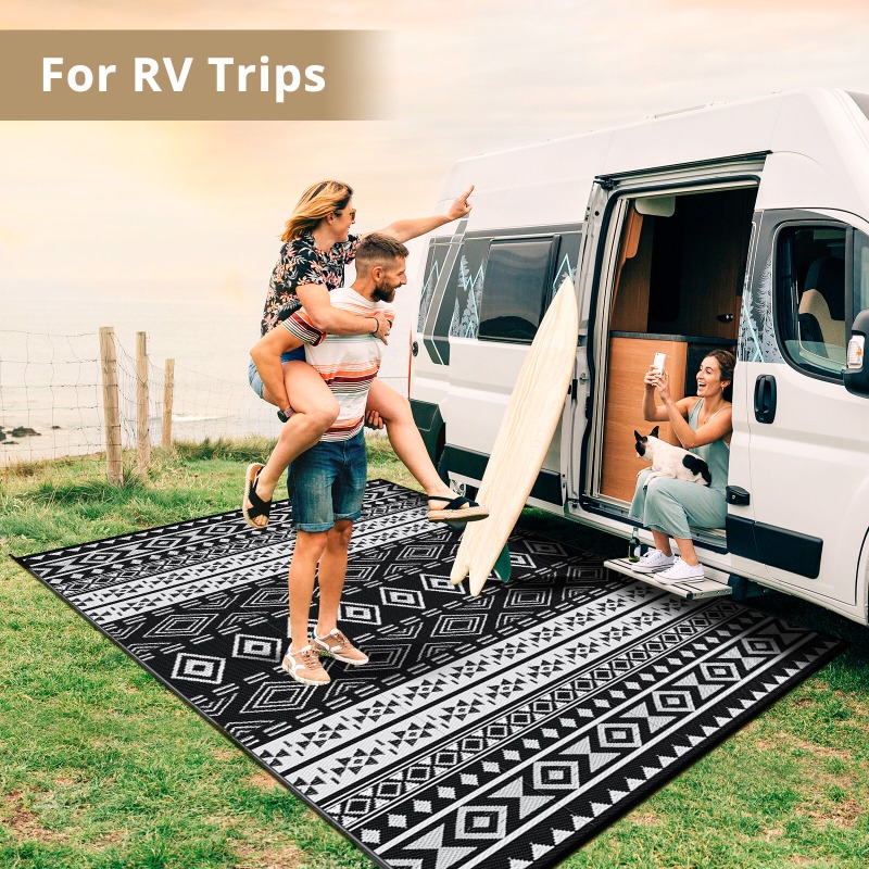(5x8, 6x9, 9x12, 9x18) Outdoor - Outdoor Camping Rugs 9X18 ulasan dan harga