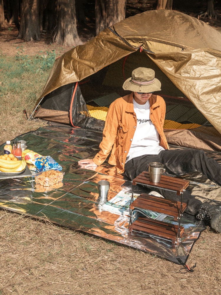 Outdoor Ground Mat, Thickened  - Outdoor Camping Rug ulasan dan harga