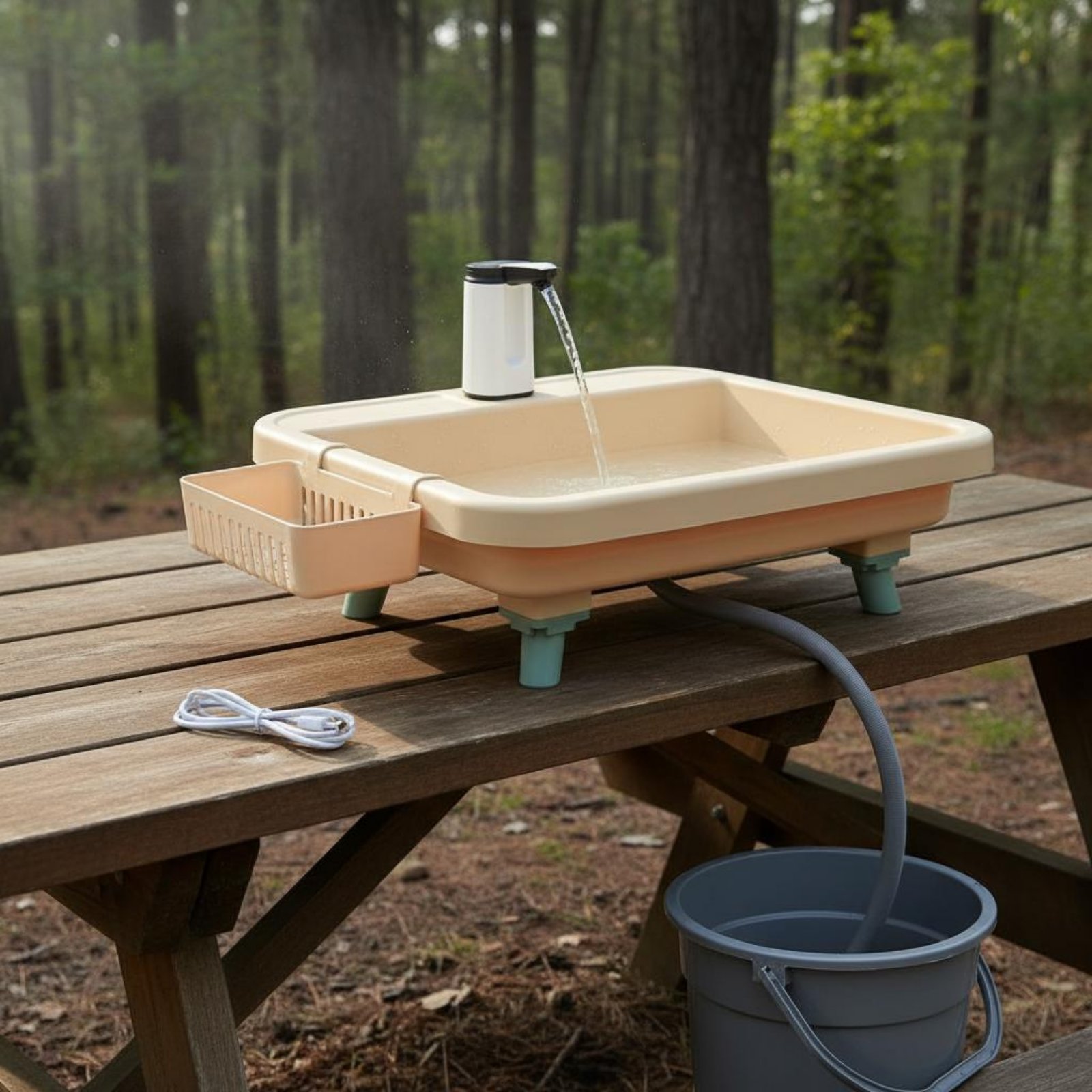 Portable Hand Washing Station  - Outdoor In Camping ulasan dan harga