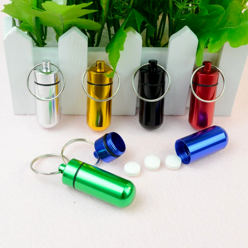 90Pcs Mini Pill Box Keychain W - Travel Outdoor Camping Youtube ulasan dan harga