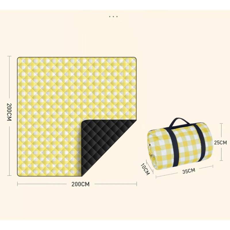 Waterproof Picnic Mat Thickene - Outdoor Camping Rug ulasan dan harga