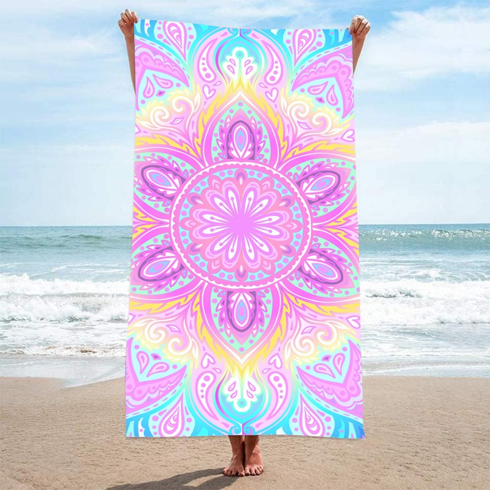 Mysterious Pattern Beach Towel - Outdoor Camping Blanket ulasan dan harga