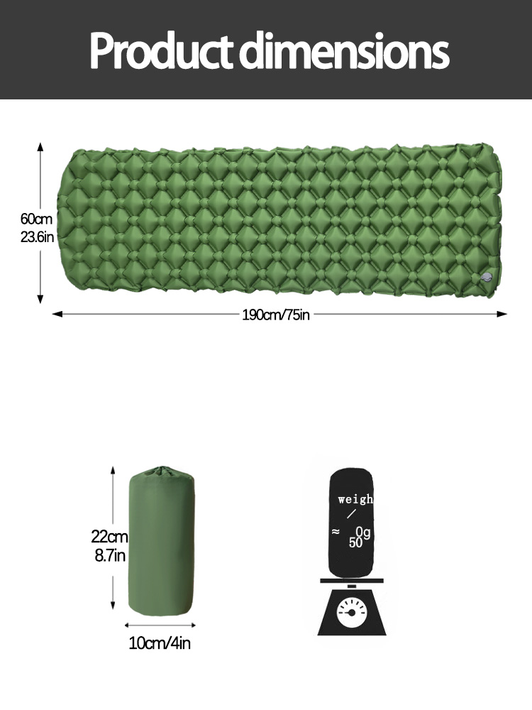 Camping Inflatable Mattress in - Outdoor Camping Blanket ulasan dan harga