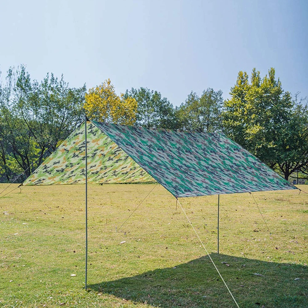 300x300cm Waterproof Camping T - Waterproof Tarp Shelter ulasan dan harga